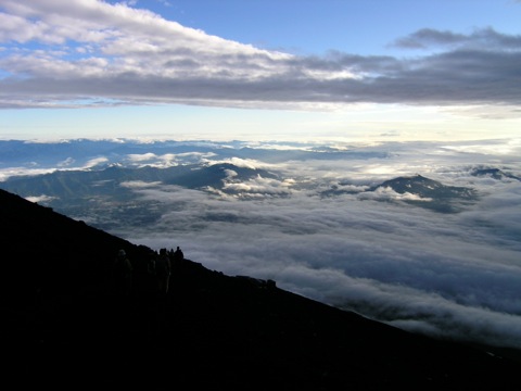 Mount Fuji Descent